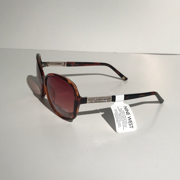 NWT NINE WEST ELEGANT CAT EYE SUNGLASSES - Picture 7 of 8